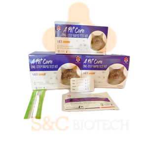 ชุดทดสอบเม็ดเลือดขาวแบบ panpv ชุดทดสอบสัตวแพทย์สำหรับแมว parvovirus - Product Image 3