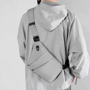 Brand Men Travel Business Bag Burglarproof Shoulder Bag Anti Theft Security Strap Digital <b>Storage</b> <b>Chest</b> Bags - Product Image 5