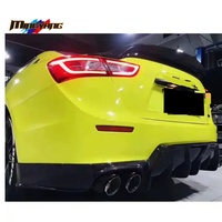 Difusor trasero de fibra de carbono GTS, alta calidad, para Maserati Ghibli 2014 +