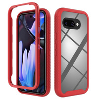 Étui transparent intégral 360° avec protection d'écran pour Google Pixel 6A 7A 8A 9A 6 7 8 9 10 Pro XL