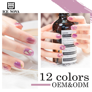 เจลทาเล็บ ICE NOVA สีม่วงคริสตัล แบบใหม่ ทำมือ คริสตัลสีม่วงทรงเหลี่ยม สำหรับติดเล็บปลอม สำหรับสตรีมีครรภ์ - Product Image 3
