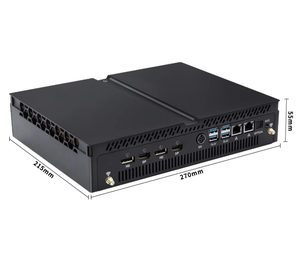 Mini <span class=keywords><strong>PC</strong></span> de sobremesa para juegos de 13ª generación con <span class=keywords><strong>CPU</strong></span> Intel Core <span class=keywords><strong>I5</strong></span> 13400F para Nvidia RTX4060Ti 8G/RTX4070 12G 4K 4 Display WiFi HDD New AU P - Product Image 4