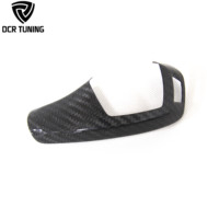 Pour BMW F20 F30 F25 F26 F15 F16 Garniture de finition intérieure en fibre de carbone sèche pour le cache du levier de vitesse, uniquement LHD, Séries 1 2 3 4 5 6 7 X