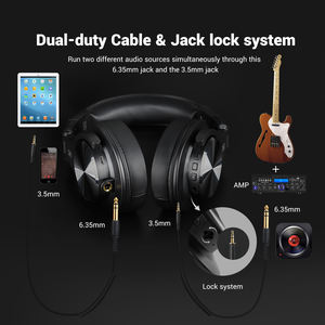 Auriculares Super Bass 650mAh Batería Cancelación de ruido 40mm Controlador Auriculares Cable desmontable Over Ear DJ Auriculares profesionales - Product Image 2