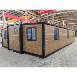 Contenitore casa espandibile box pannello isolato 40ft case case prefabbricate moderne