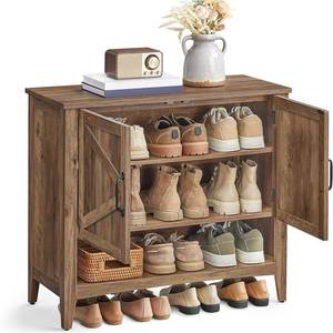 Étagère à chaussures en bois minimaliste et moderne réglable à 3 étagères pour salon couloir maison armoire de rangement pour <span class=keywords><strong>Amazon</strong></span> transfrontalier étranger - Product Image 6