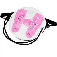 Appareil de fitness à corde pour la maison et le bureau, machine de torsion de la taille pour le remodelage corporel féminin, disque amincissant mécanique en plastique
