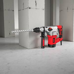 Marteau perforateur rotatif haute puissance <span class=keywords><strong>1500W</strong></span> de qualité industrielle 6J Impact Energy 4500BPM 3 vitesses pour béton 32mm avec voyant lumineux - Product Image 2