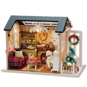 Doll Houses For Girls Accessories Kids Christmas Gift Furniture Baby Thanksgiving Tiktok Hot Sale