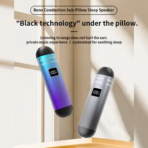 Mini Pocket Draadloze Speaker Bot Geleiding Stereo Soundbar Onder Kussen Muziekdoos Ingebouwde Witte Ruis Verbeteren Slaap