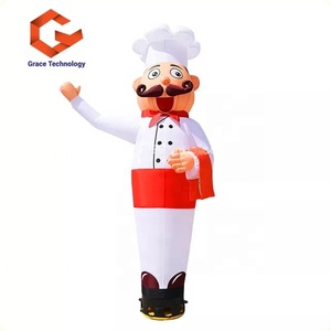 Danseur d'<span class=keywords><strong>air</strong></span> gonflable publicitaire, danseur de ciel de Chef gonflable, homme d'<span class=keywords><strong>air</strong></span> de forme personnalisée pour événement - Product Image 1