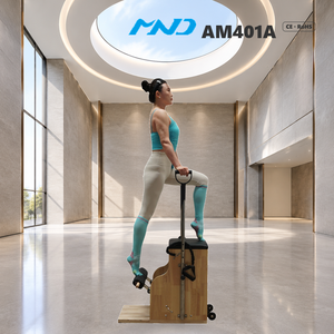 Silla de Pilates de Madera de Caucho MND Fitness, Equipo de Gimnasio para Entrenamiento Diario en Estudio, para Clínicas de Rehabilitación, Comprador en Estocolmo - Product Image 1