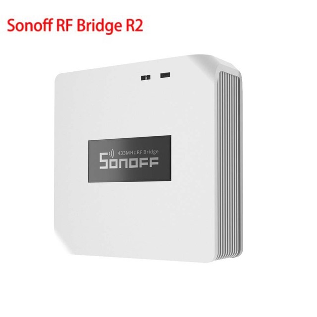 For RF Bridge R2 433 MHz Gateway to Wi-Fi with App Control for Smart Home Security and Remote Switching
