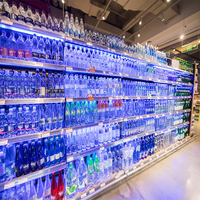 Étagère métallique de supermarché de construction robuste présentoir professionnel présentoir réglable supermarché