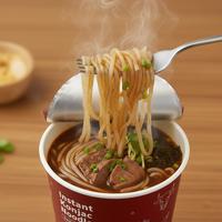 Chinese Soup Instant Noodles High Fiber Low Calories Foods Konjac Pasta for Weight Loss