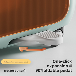 Voiture à pédales 2 en 1 pour enfants de 2 à 4 ans, valise de voyage en plastique unisexe - Product Image 4