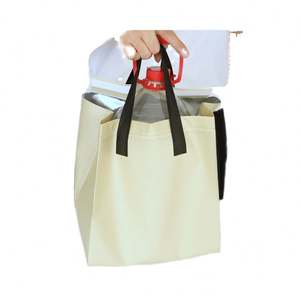 Bolsa Térmica Aislada Personalizada de PP No Tejido, Desechable y Reciclable, para Entrega de Alimentos, Sándwiches, Pan y Pasteles - Product Image 4