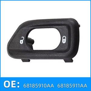 Jeep Wrangler Door Lock <b>Switch</b> Panel 2011-2018 Left And Right Plastic <b>Push</b> <b>Button</b> Dc 12V Central Locking System - Product Image 4