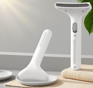 แปรงกำจัดขนสุนัขทำจากสเตนเลส ABS แบบทันสมัยทำความสะอาดได้ล้ำลึก2025ใหม่ - Product Image 3