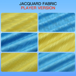 قميص كرة قدم أصلي سريع الجفاف مخصص، قماش جاكار للطباعة بالتسامي، زي تدريب كرة القدم للشباب مع طباعة رقمية Z025982 - Product Image 4