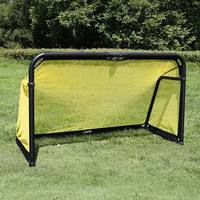 But de football pliable en aluminium léger, filet d'entraînement durable pour enfants et adultes, utilisation intérieure et extérieure