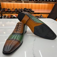 Chaussures habillées de luxe pour hommes en cuir de vachette de haute qualité, livraison rapide, vente en gros fabricant