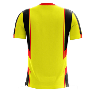 Camiseta de Fútbol para Adultos 100% Poliéster, Logotipo Personalizado, Transpirable, Cuello en V, Nombre del Equipo Personalizado, Ropa Deportiva - Product Image 2