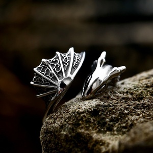 Punk Dragon <b>Rings</b> for <b>Men</b> Women, Stainless Steel Norse Mythology Jewelry,<b>Men's</b> Jewelry, Fashion Jewellery for Women and <b>Man</b> - Product Image 2