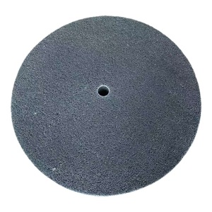 Roue à rabat ronde de qualité supérieure 180 #300*50*16mm Chiba ronde pour la finition de surface à haute efficacité sur le métal et le bois en gros - Product Image 1