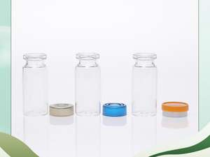 Frascos de vidrio ámbar transparentes para inyección farmacéutica profesional de 2ml, 3ml, 5ml, 10ml, 15ml con tapas. - Product Image 5