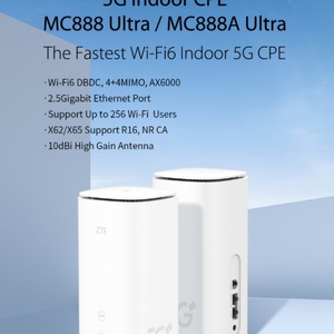 ZTE MC888 Ultra, el Router WIFI 6 para Interiores 5G FWA Más Rápido / Router Wifi con Tarjeta SIM 5G para Interiores ZTE MC888-Ultra - Product Image 5