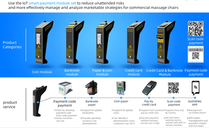Business Coin Bill Operated Commercial 3D zero Gravity Vending <b>Machines</b> Chair with Payment System - Product Image 4