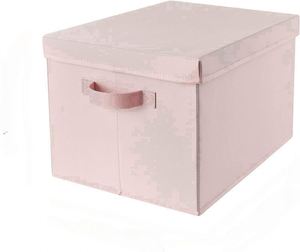 Panier à linge en lin écologique personnalisé avec couvercle, grand panier à linge pliable avec poignées en tissu, pliable, pour vêtements sales, cadeaux de bienvenue - Product Image 2