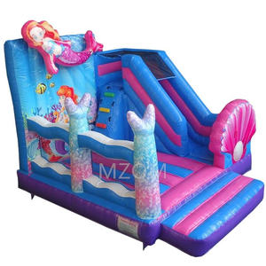 Château gonflable Ariel La <span class=keywords><strong>Petite</strong></span> Sirène Dino Paradise Beta Combo gonflable pour enfants - Product Image 3