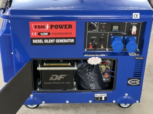 FSH China 3kva 5kva 6kva 8kva 10kva 220v Portable <b>Silent</b> Silencers Diesel <b>Generator</b> Set - Product Image 3