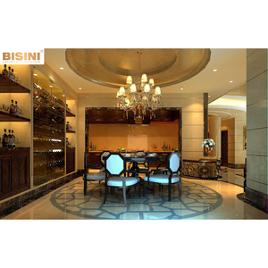 Progettazione Architettonica 3D per Interni di Ristoranti e Progetti Residenziali con Arredamento Completo e Carta da Parati Effetto Marmo - Product Image 1