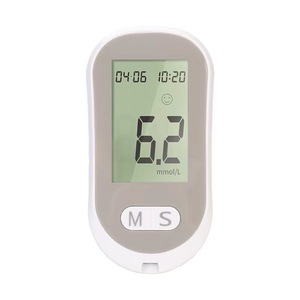 XIUDA G058 lecteur de glycémie numérique vente chaude équipement de santé pour usage domestique Glucometros bandelettes de <span class=keywords><strong>test</strong></span> en plastique lancettes - Product Image 1