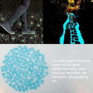 Vente en gros de galets de jardin en résine légère qui brillent dans le noir pour trottoirs, terrasses, pelouses, patios et décorations aquatiques - Product Image 3