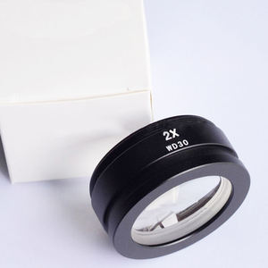 Kailiwei 2X büyütme yardımcı objektif mikroskop kamera Lens trinoküler Stereo yakınlaştırmalı mikroskop aksesuarları için - Product Image 1