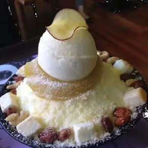 Chất Lượng Cao 220Kg/24H Hoàn Toàn Tự Động Sữa 220V Tuyết Máy Nước Đá Hàn Quốc Cạo Băng Lụa Tuyết Máy Nước Đá - Product Image 4