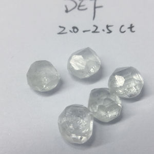 Белый необработанный алмаз hpht для ювелирных изделий - Product Image 1