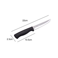 RUNWIN Ensemble de 6 couteaux à steak tranchants et dentelés pour la cuisine Logo personnalisable