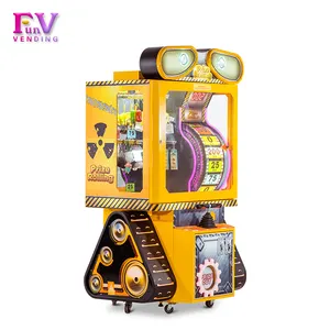 Hot selling coin-operated children's skill lottery arcade electronic game to exchange for the big bass wheel