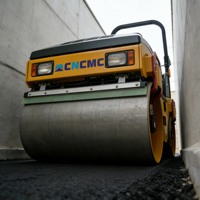 Compacteur vibrant à double tambour CNCMC TRDH03, 3 tonnes, hydraulique intégral, moteur 29,5 kW pour travaux routiers en asphalte