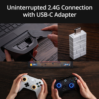 Control de Juegos 8BitDo Ultimate 2.4G con Base de Carga, Joysticks TMR/Gatillos de Efecto Hall para PC, Windows