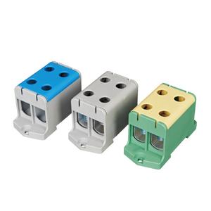 Abrazaderas universales de cable de gran corriente para conductores Al/Cu Bloque de terminales de distribución de energía 50mm2 - Product Image 2