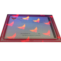 Papel de impresión de fibra UV, cifrado de texto, certificado de holograma de seguridad