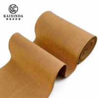 Bande élastique brillante en polyester pour lingerie, sous-vêtements, gaines, ceintures et accessoires vestimentaires