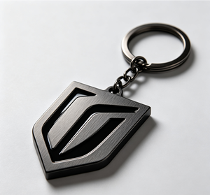 Custom Metal Keychain Personalized Enamel <b>Keyring</b> Zinc Alloy Coin Holder Key <b>Ring</b> Souvenir Engraving Gift - Product Image 1