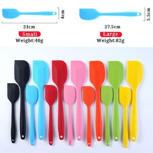 Custom Wholesale Food Grade Soft Mini Large Red Heat Resistant <b>Utensil</b> Spatula Kitchen <b>Silicone</b> for Non-stick Cookware - Product Image 5